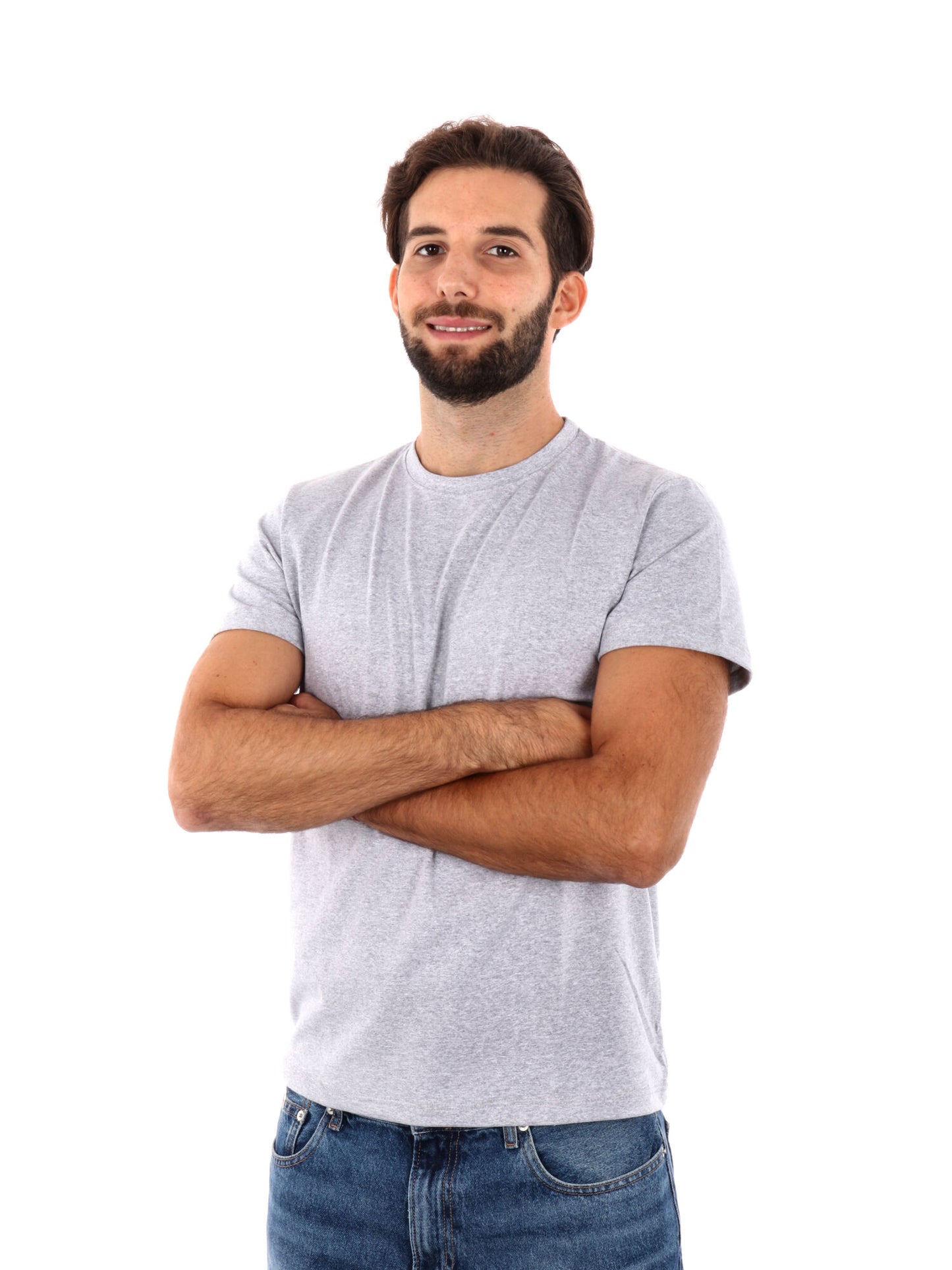 T-SHIRT PRATI FB UOMO GRIGIO