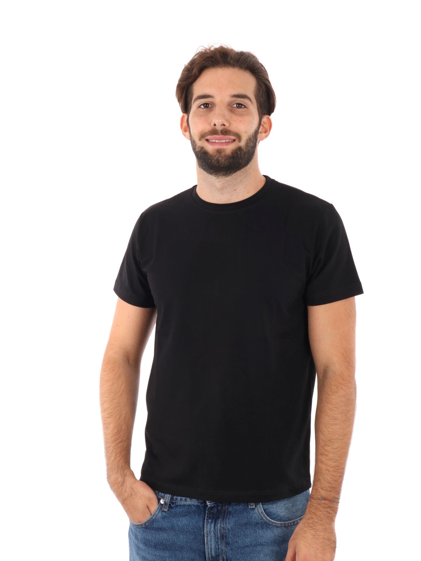 T-SHIRT PRATI FB DA UOMO NERO