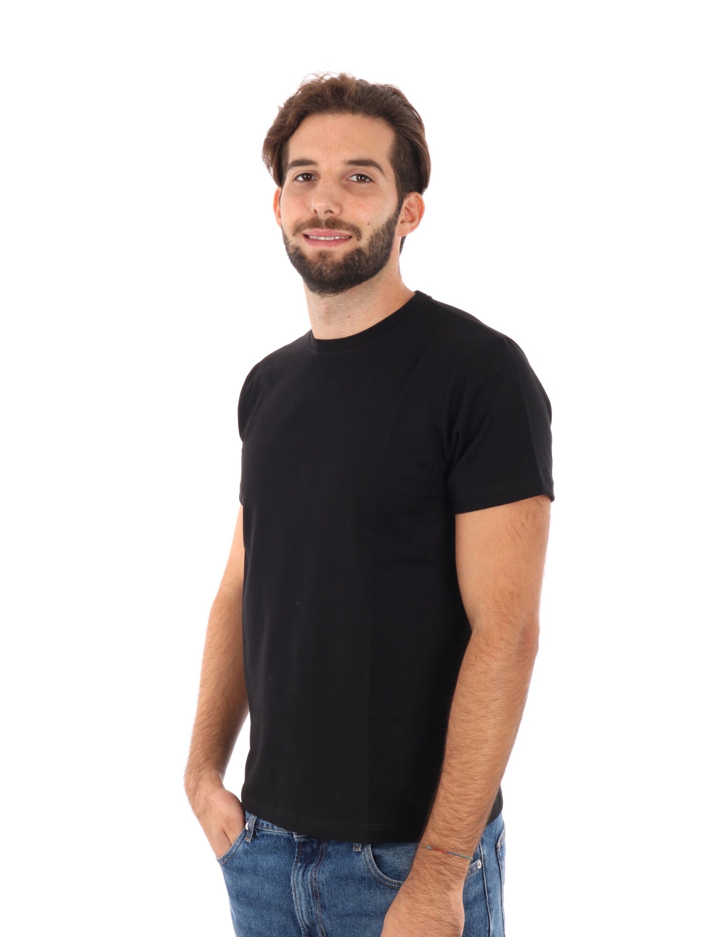 T-SHIRT PRATI FB DA UOMO NERO