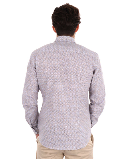 CAMICIA FANTASIA FB UOMO BEIGE