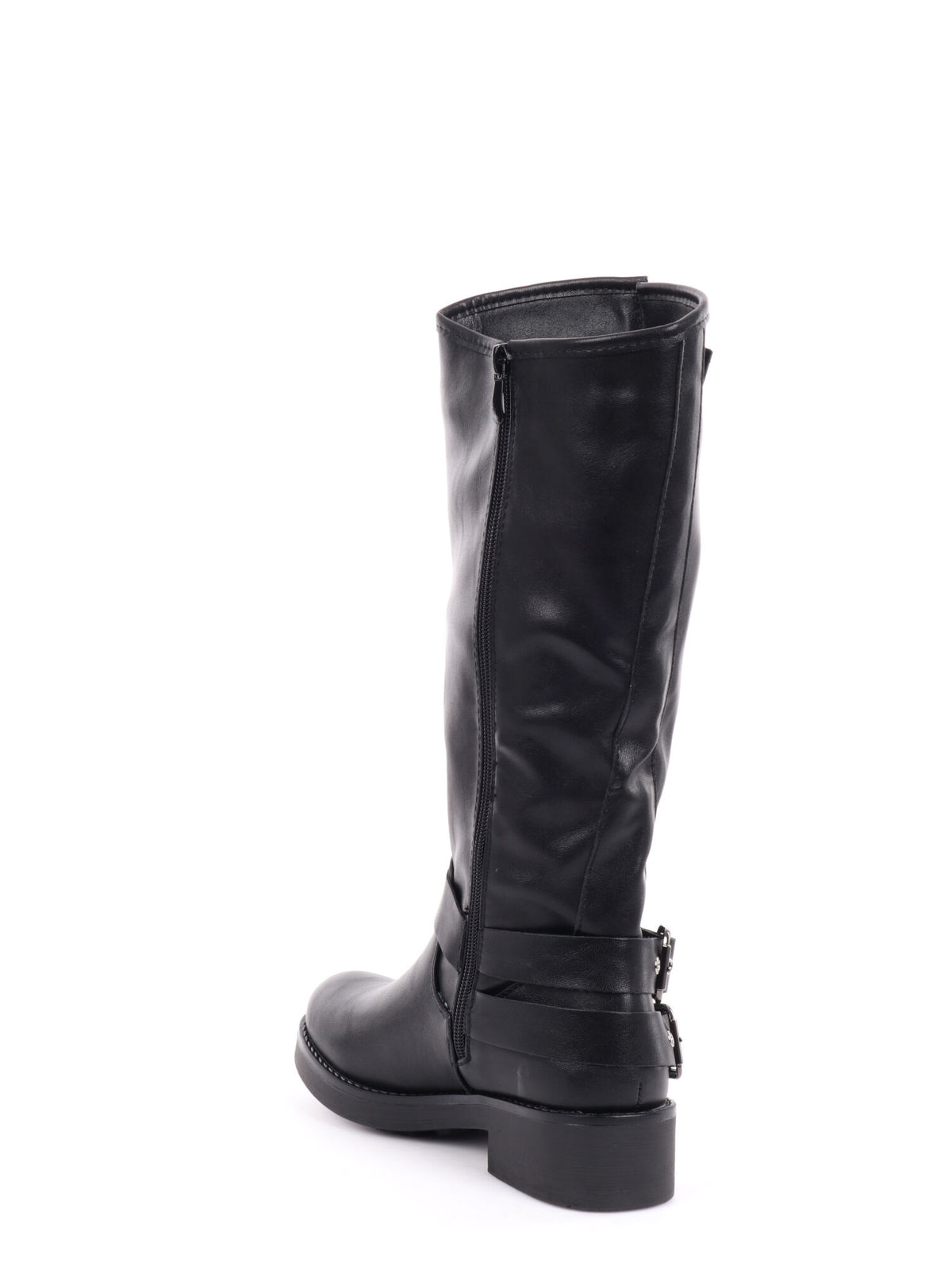 CLYO' STIVALE ALTO CON FIBBIA DONNA NERO