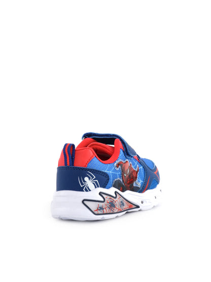 SNEAKERS CON LUCI SPIDERMAN DISNEY BAMBINO BLU