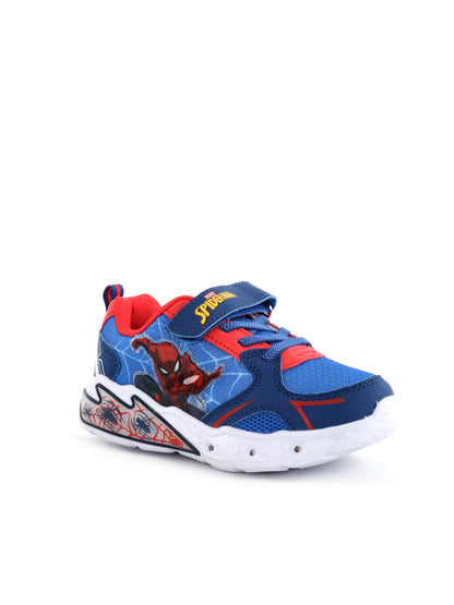 SNEAKERS CON LUCI SPIDERMAN DISNEY BAMBINO BLU