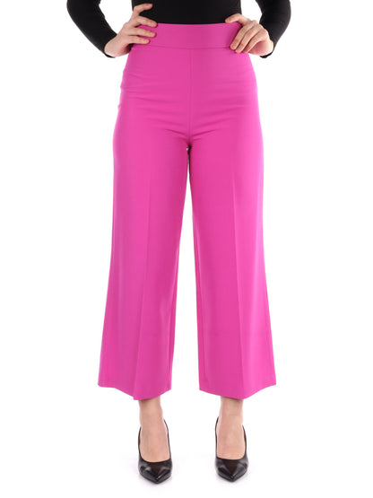 PANTALONE RACHELE CROPPED ARTIGLI DONNA GERANIO