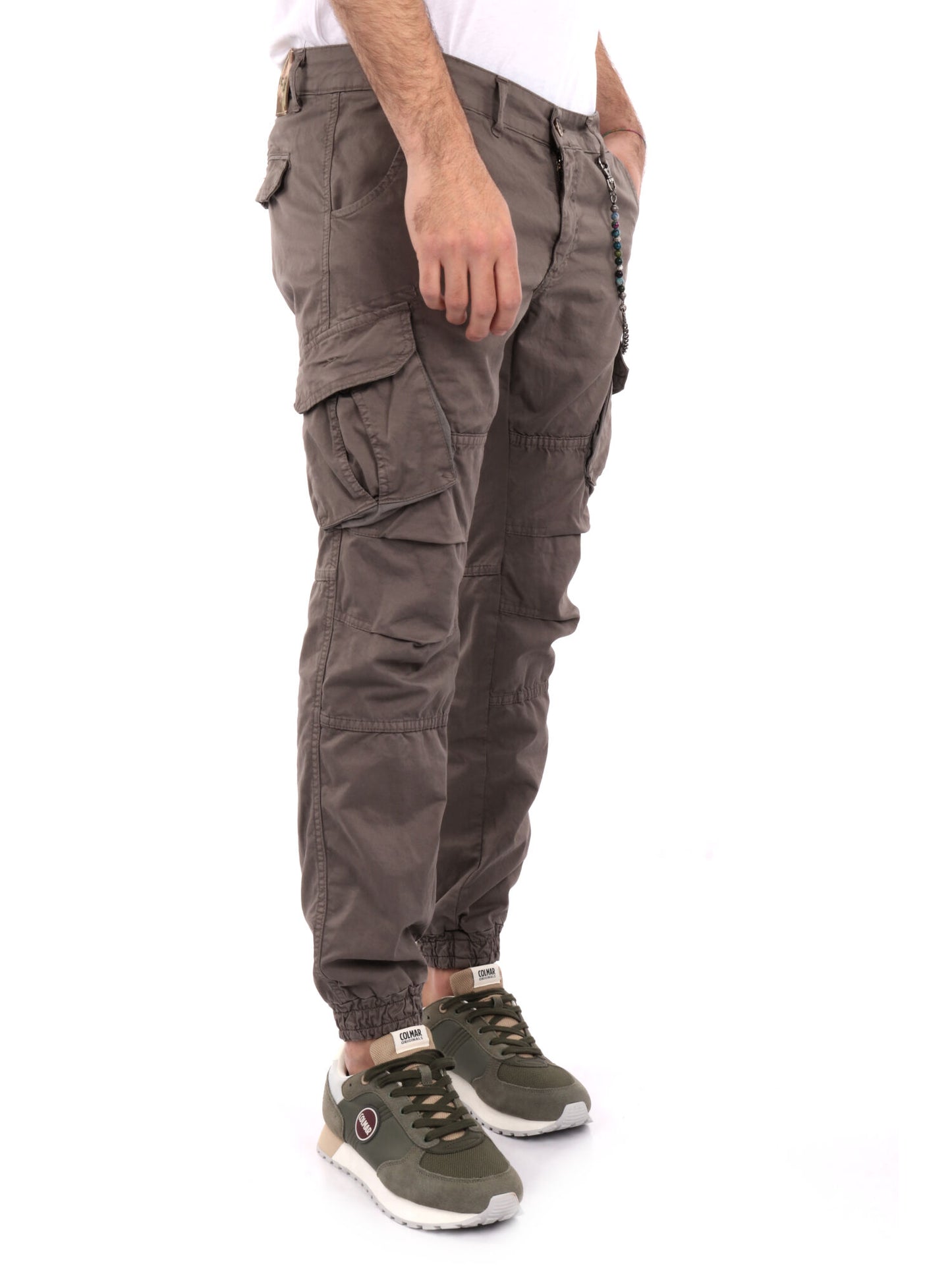 PANTALONE CARGO FB UOMO FANGO