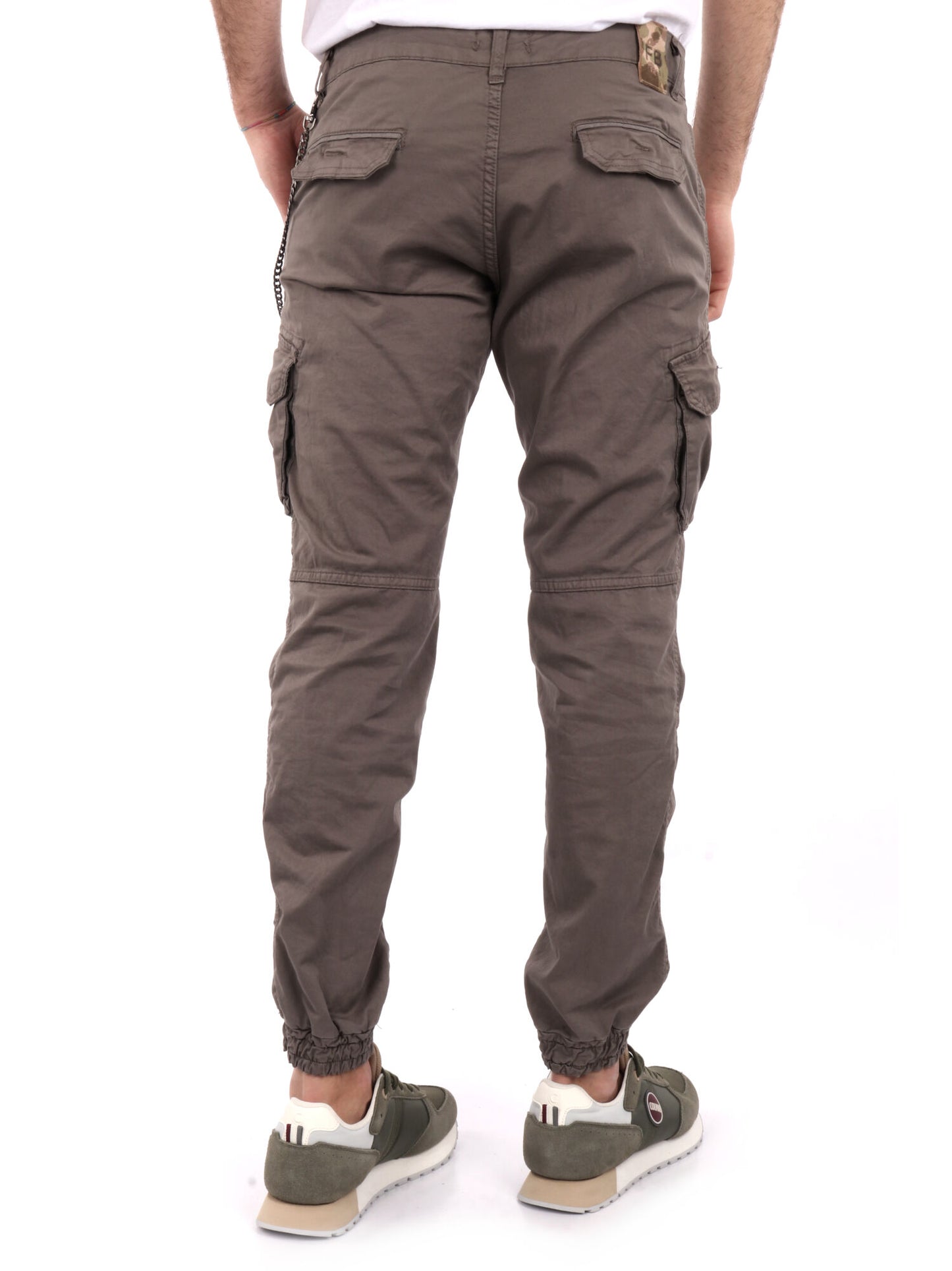 PANTALONE CARGO FB UOMO FANGO