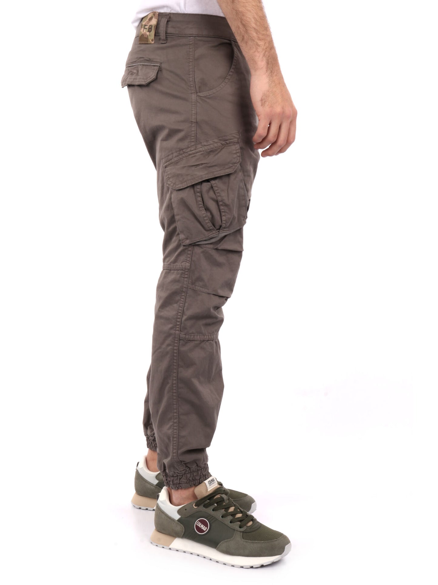 PANTALONE CARGO FB UOMO FANGO