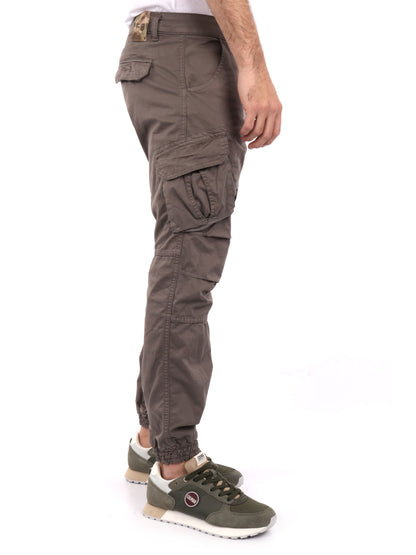 PANTALONE CARGO FB UOMO FANGO