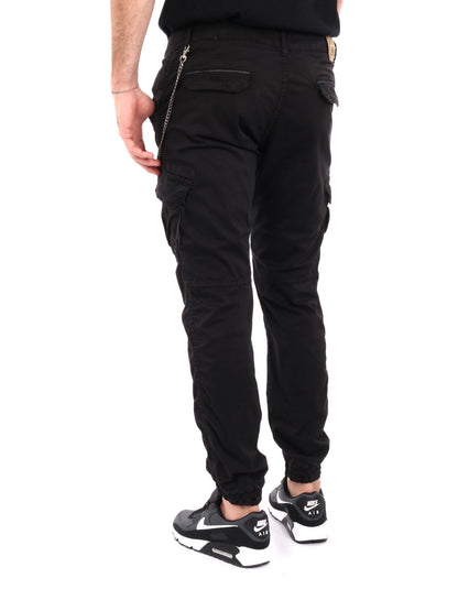 PANTALONE CARGO FB UOMO NERO