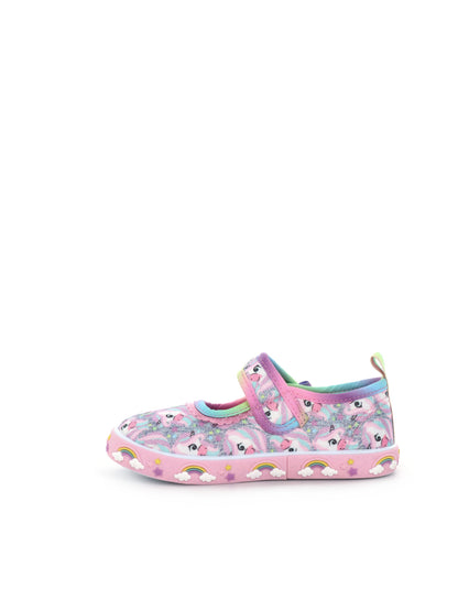 BALLERINA CON STRAP UNICORNO BAMBINA JEANS