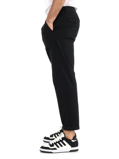 PANTALONE SANTOS FB UOMO NERO
