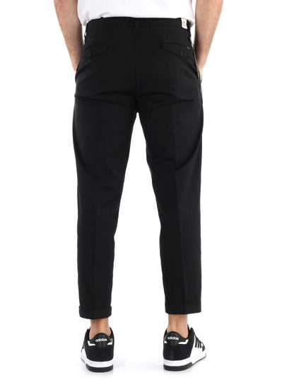 PANTALONE SANTOS FB UOMO NERO