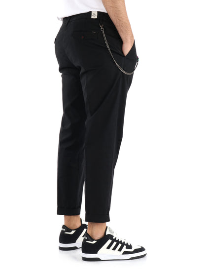 PANTALONE SANTOS FB UOMO NERO