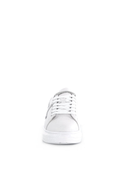 SNEAKERS KIM CON STRASS SHOPART DONNA BIANCO ARGENTO