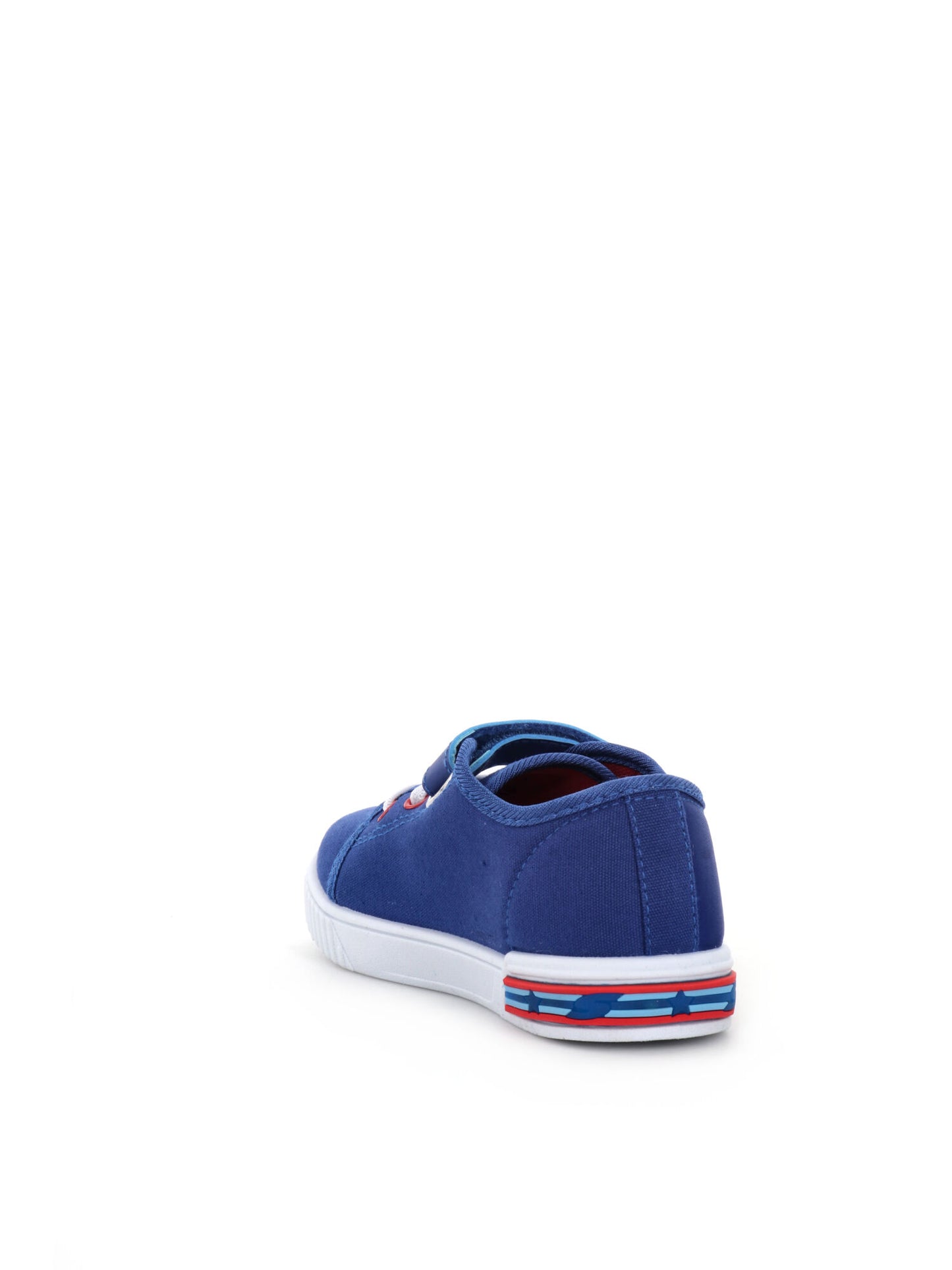 SNEAKERS IN TELA CON LUCI SONIC LEOMIL BAMBINO COBALTO