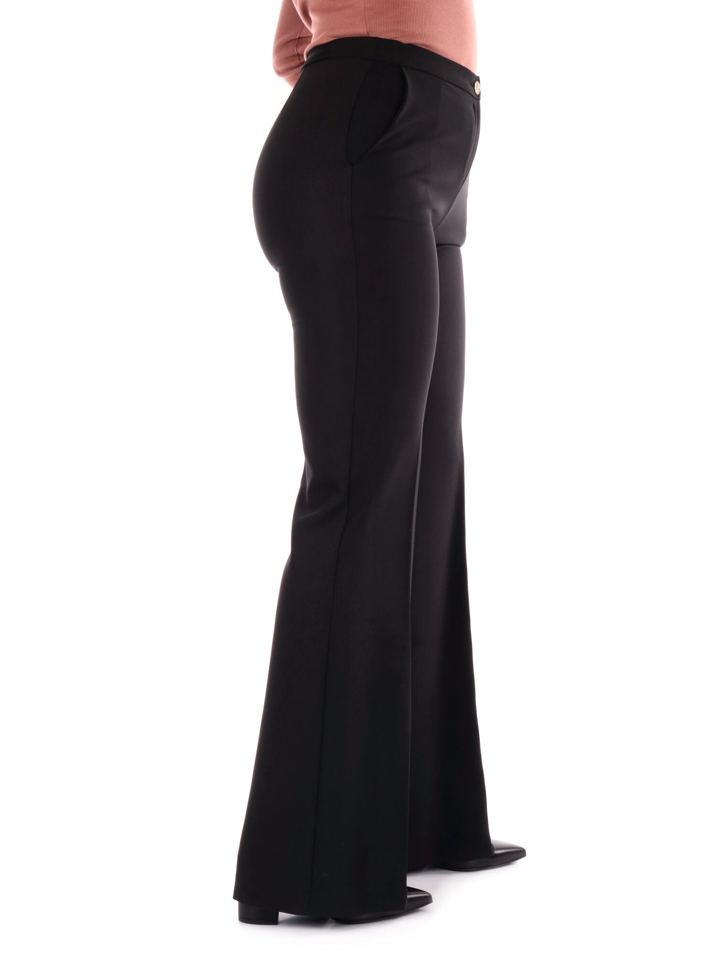 PANTALONE SILVIA ARTIGLI DONNA NERO