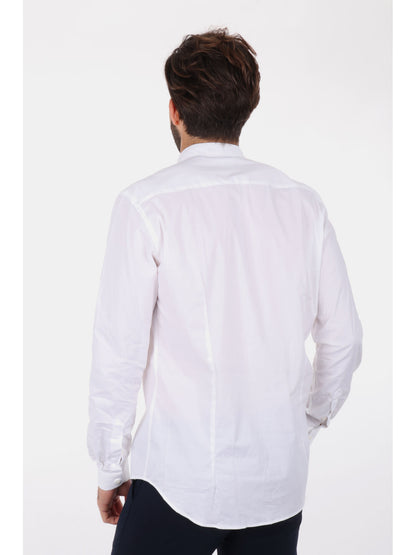 CAMICIA CON COLLETTO COREA SINGAPORE FB UOMO BIANCO