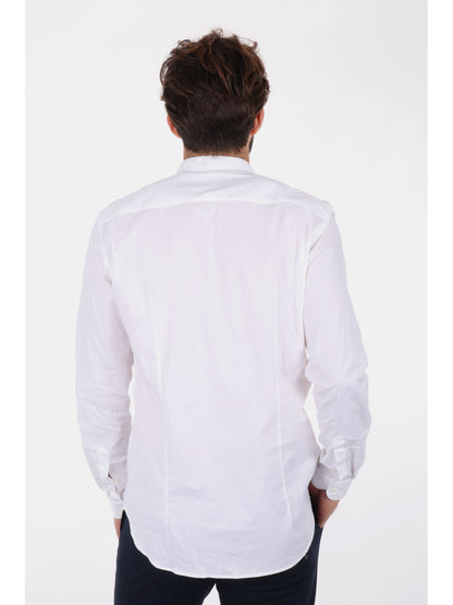 CAMICIA CON COLLETTO COREA SINGAPORE FB UOMO BIANCO