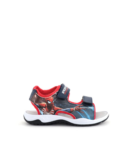 SANDALO SPIDERMAN LEOMIL BAMBINO BLU-ROSSO