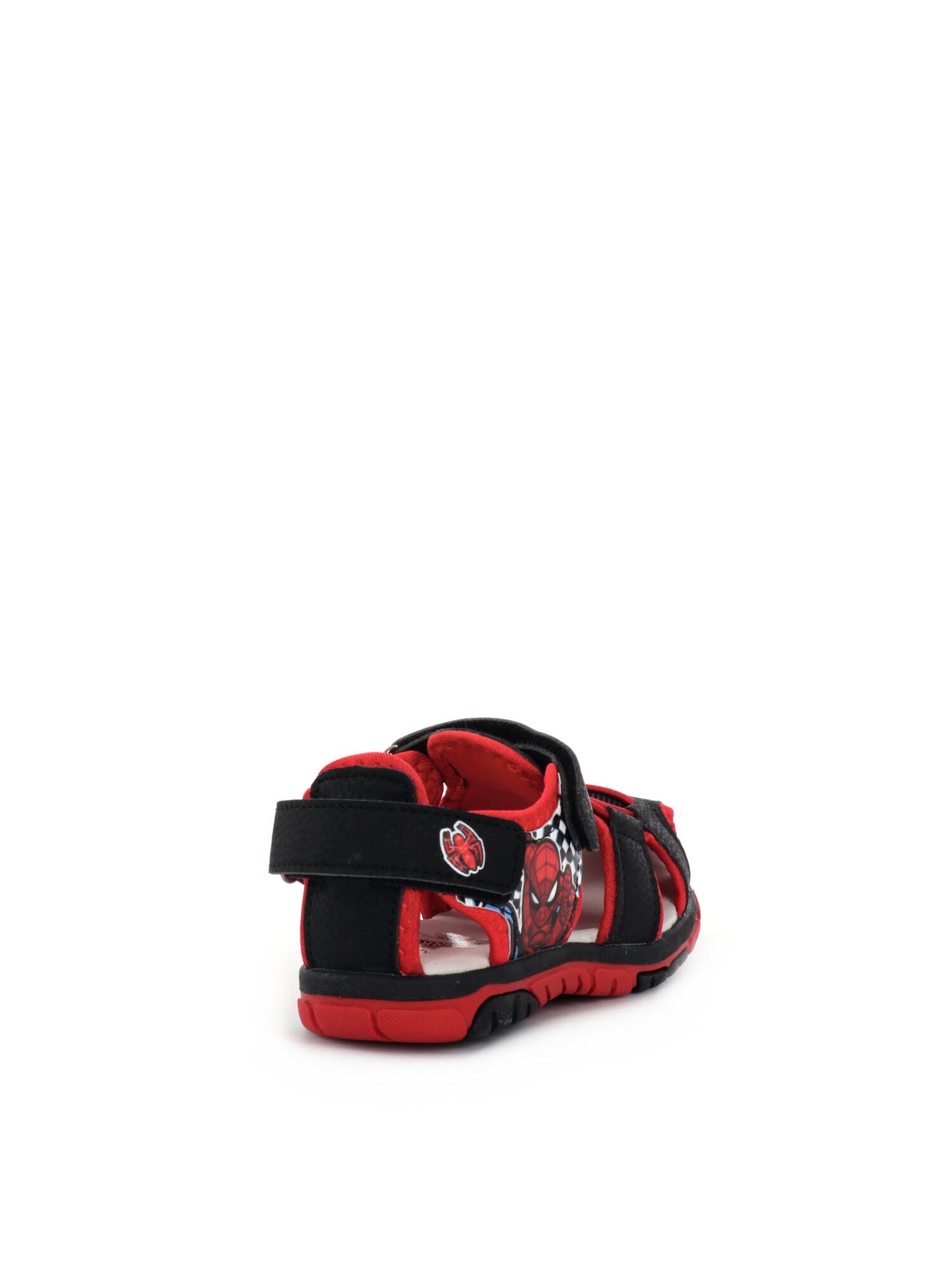 SANDALO SPIDERMAN lLEOMIL BAMBINO NERO ROSSO