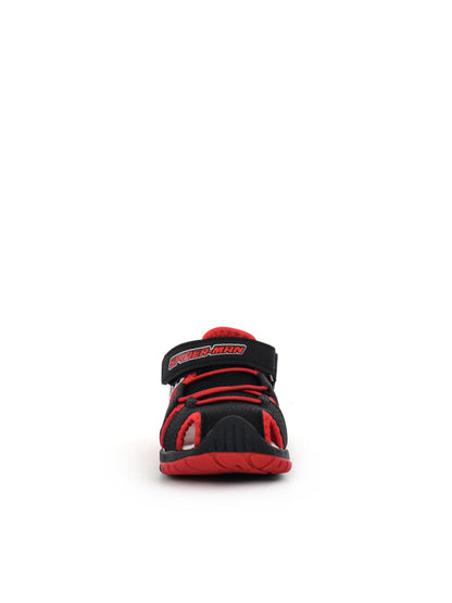 SANDALO SPIDERMAN lLEOMIL BAMBINO NERO ROSSO