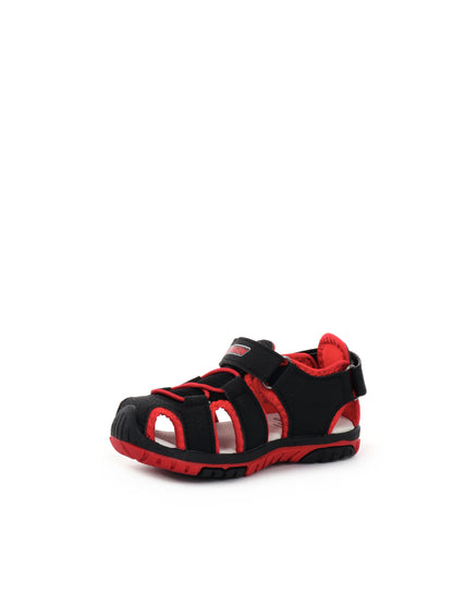 SANDALO SPIDERMAN lLEOMIL BAMBINO NERO ROSSO