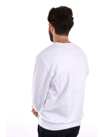 FELPA GIROCOLLO DROP SEASON 2 UOMO BIANCO