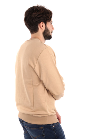 FELPA GIROCOLLO DROP SEASON 2 UOMO BISCOTTO