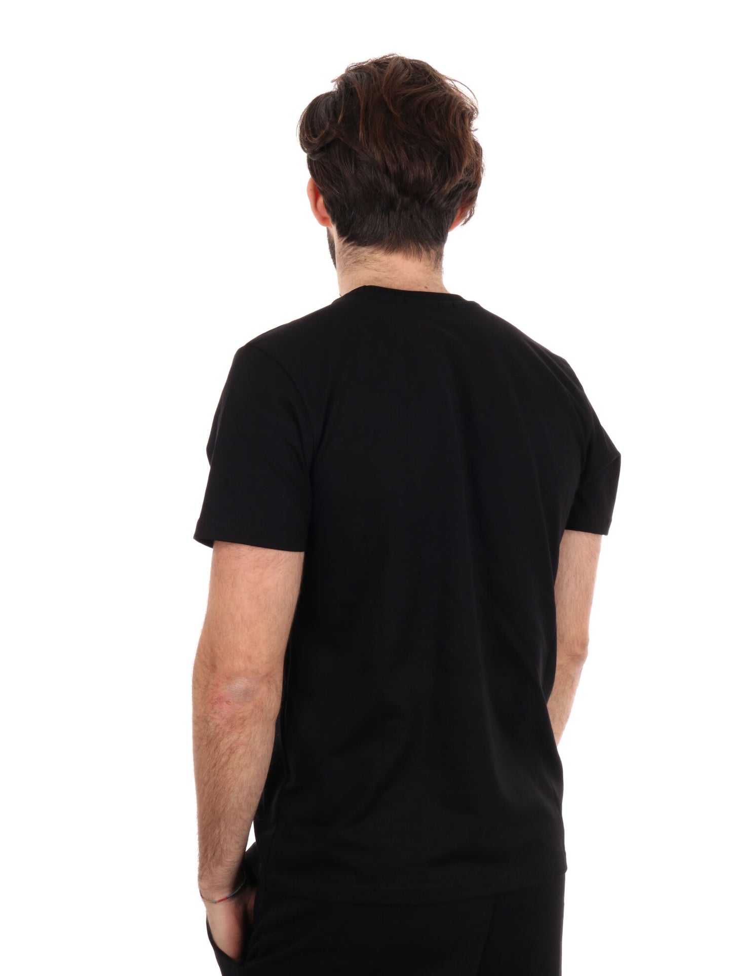 T-SHIRT LOGO A RILIEVO DROP SEASON 2 UOMO NERO