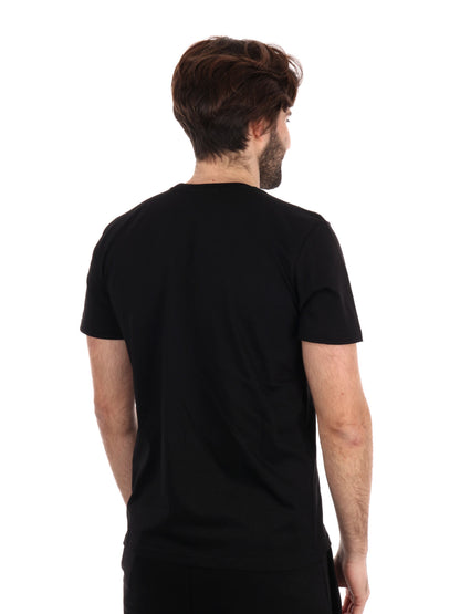 T-SHIRT LOGO A RILIEVO DROP SEASON 2 UOMO NERO