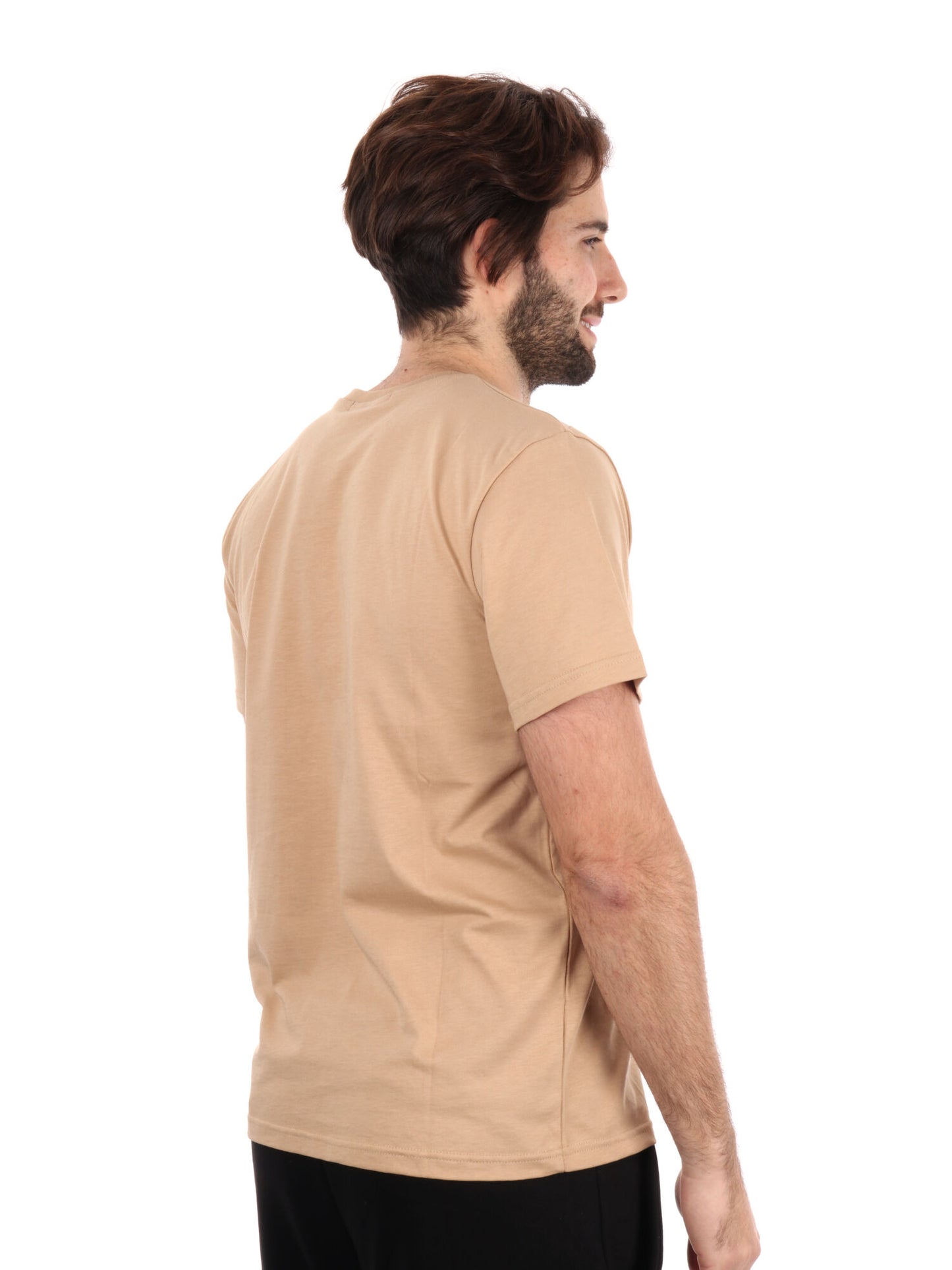 T-SHIRT LOGO A RILIEVO DROP SEASON 2 UOMO BISCOTTO