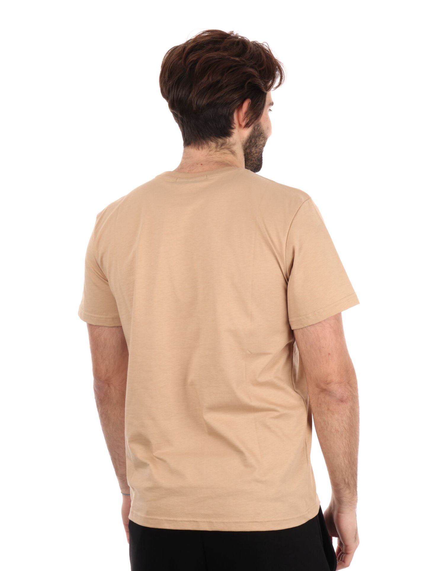 T-SHIRT LOGO A RILIEVO DROP SEASON 2 UOMO BISCOTTO