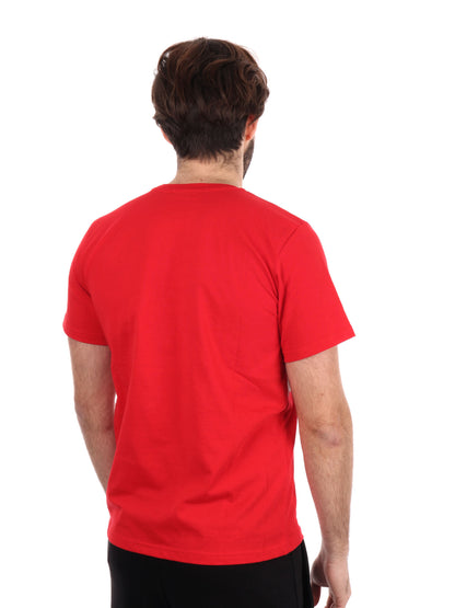 T-SHIRT MAXI LOGO DROP SEASON 2 UOMO ROSSO