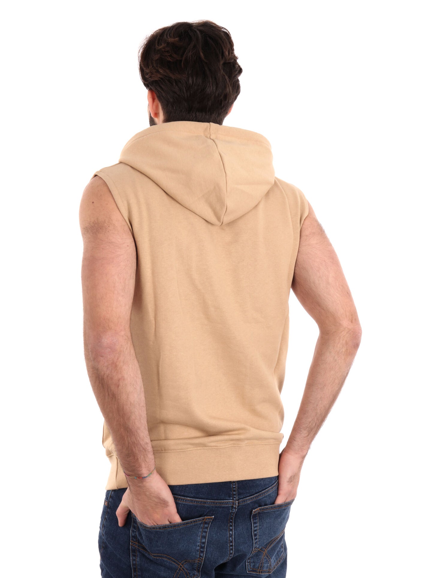 FELPA SMANICATA DROP SEASON 2 UOMO BISCOTTO
