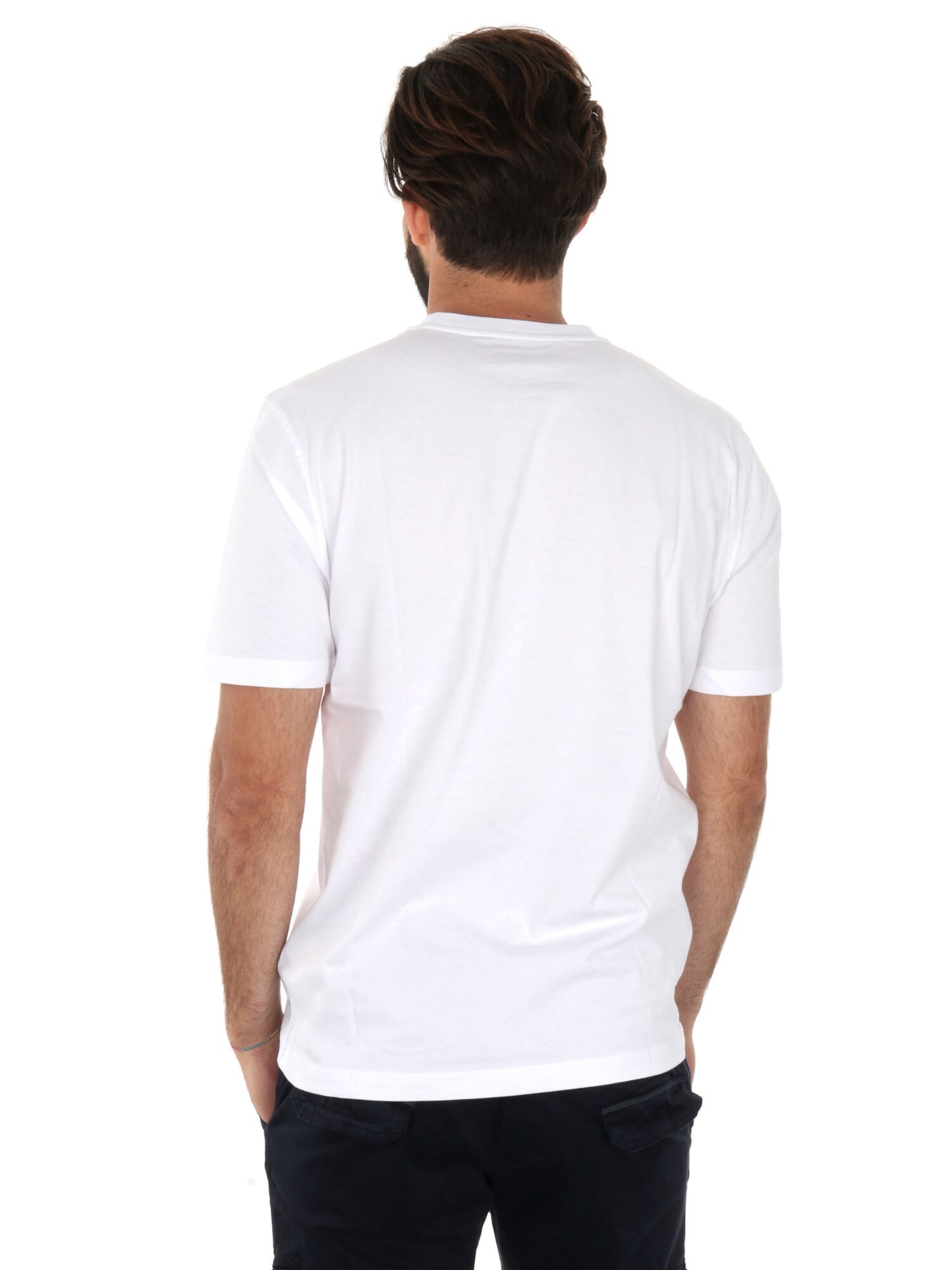 T-shirt Pierce di Refrigiwear da uomo bianca con taschino logo