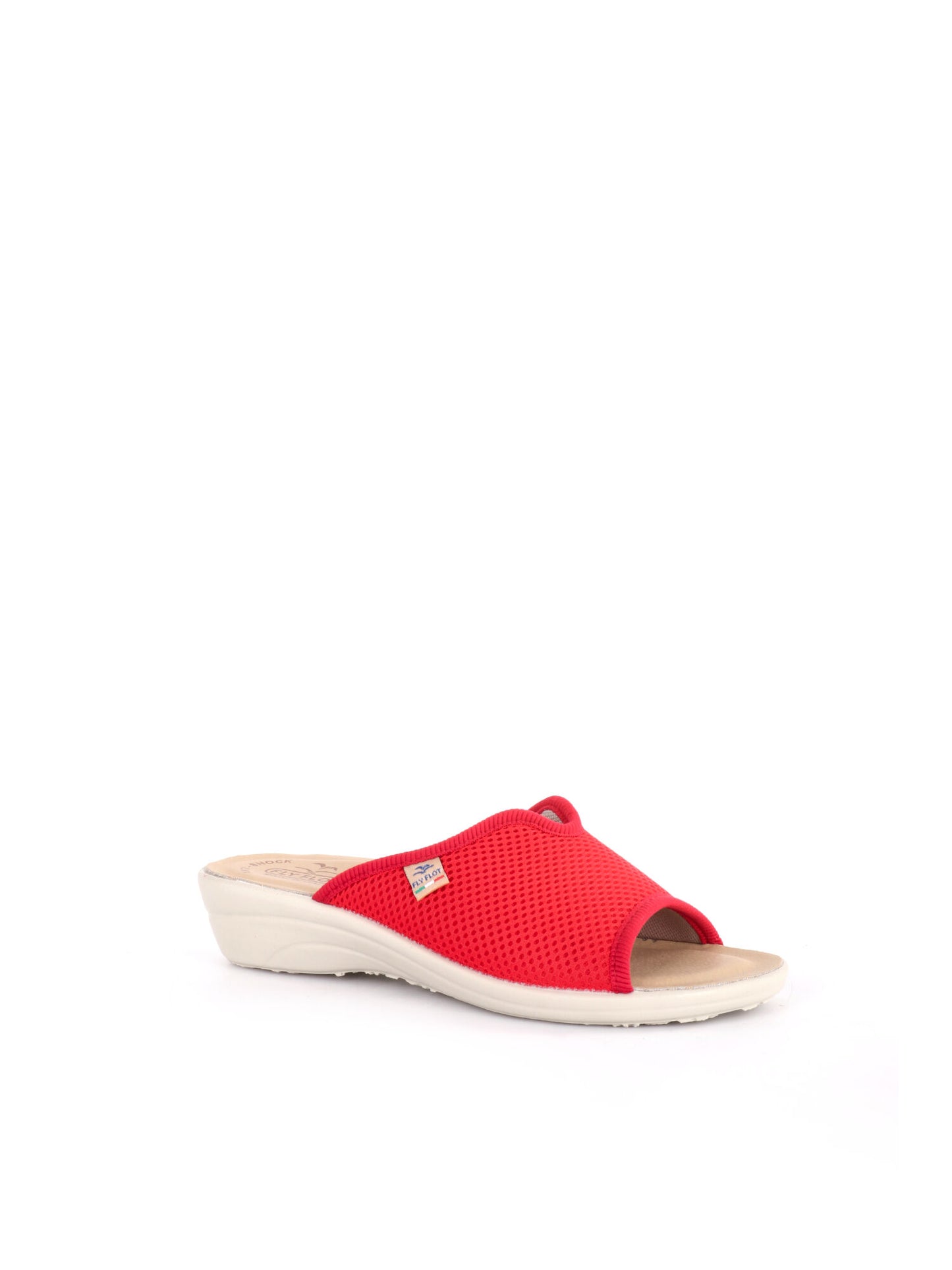 CIABATTA IN RETE ELASTICA FLY FLOT DA DONNA ROSSO