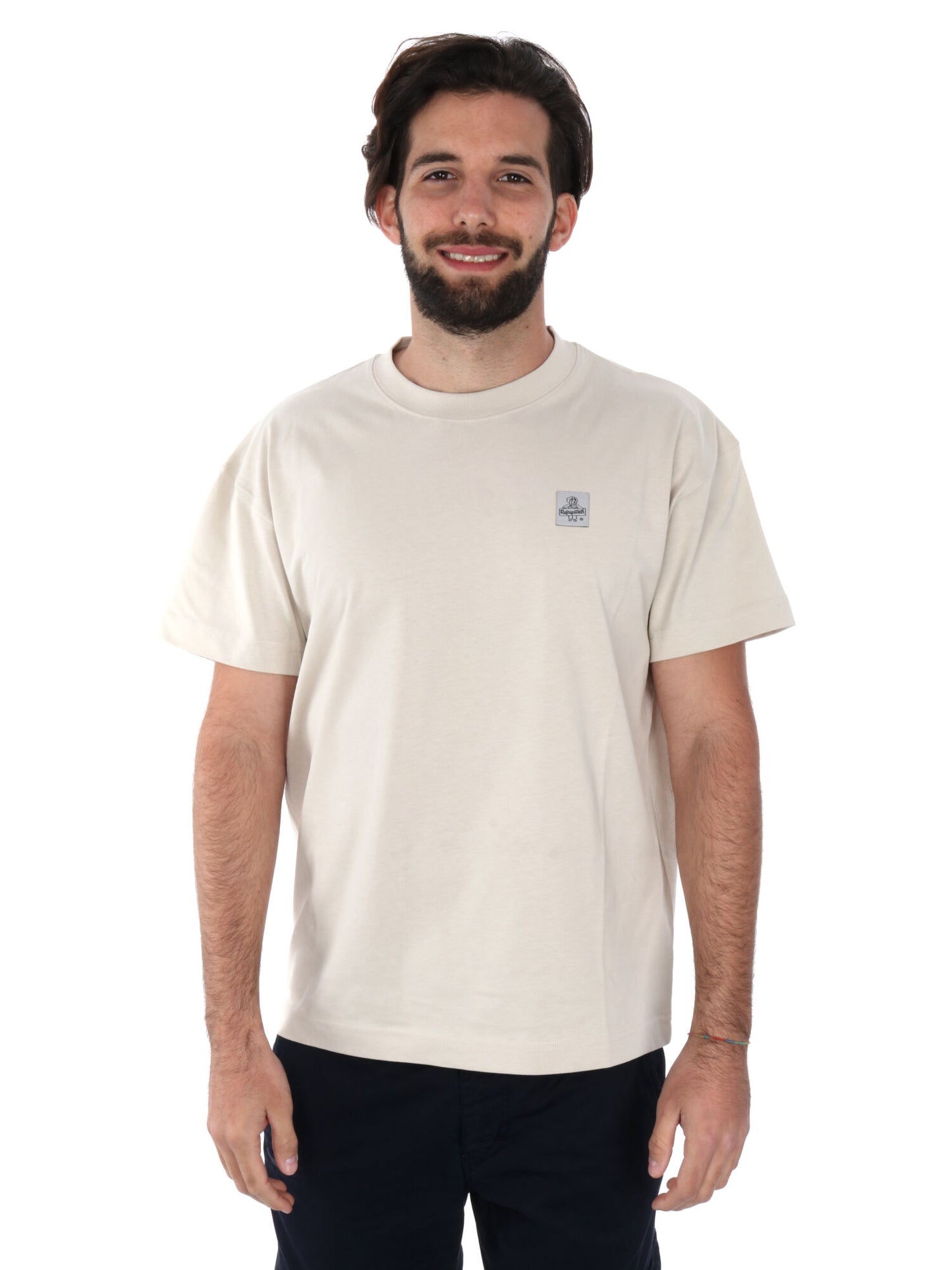 T-SHIRT CLASH REFRIGIWEAR UOMO BEIGE