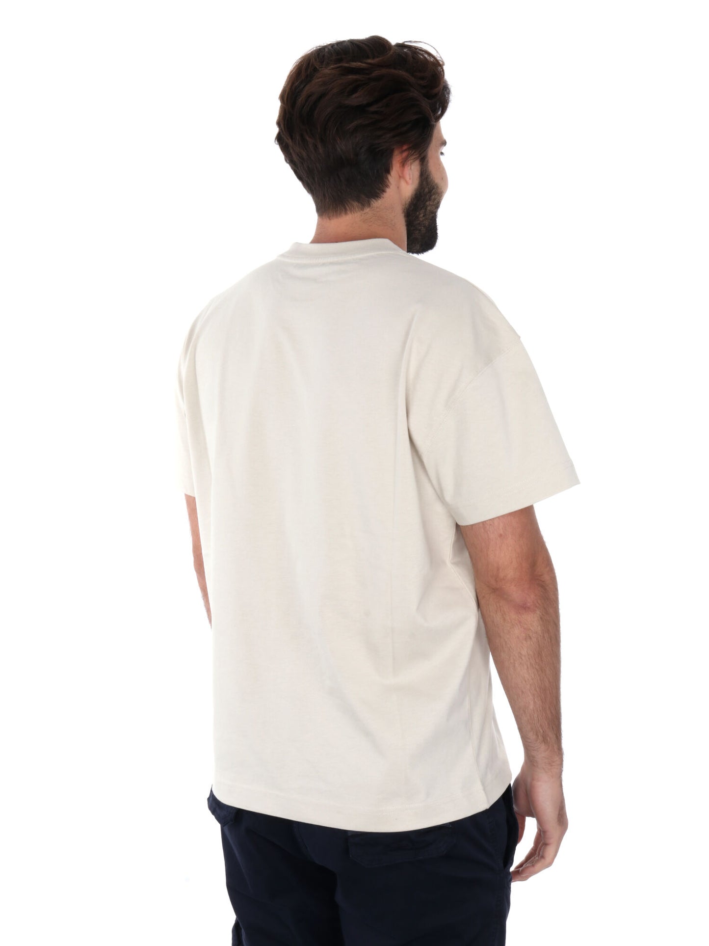 T-SHIRT CLASH REFRIGIWEAR UOMO BEIGE