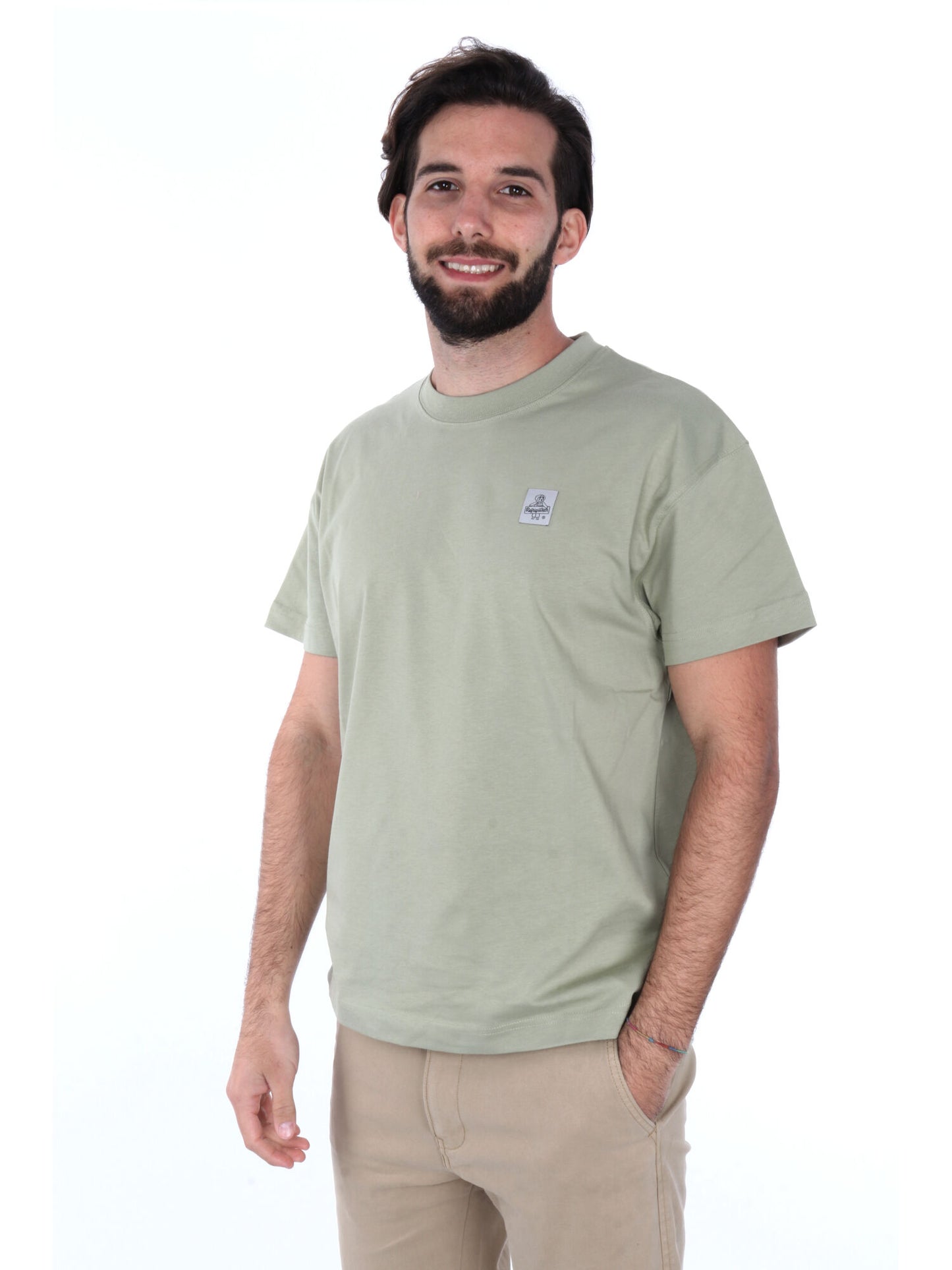 T-SHIRT CLASH REFRIGIWEAR UOMO VERDE MILITARE