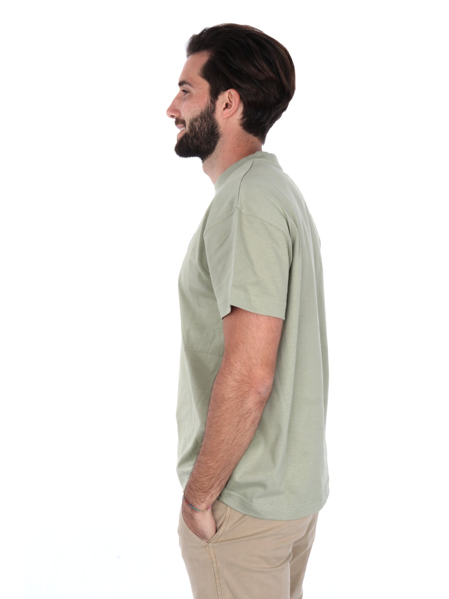 T-SHIRT CLASH REFRIGIWEAR UOMO VERDE MILITARE