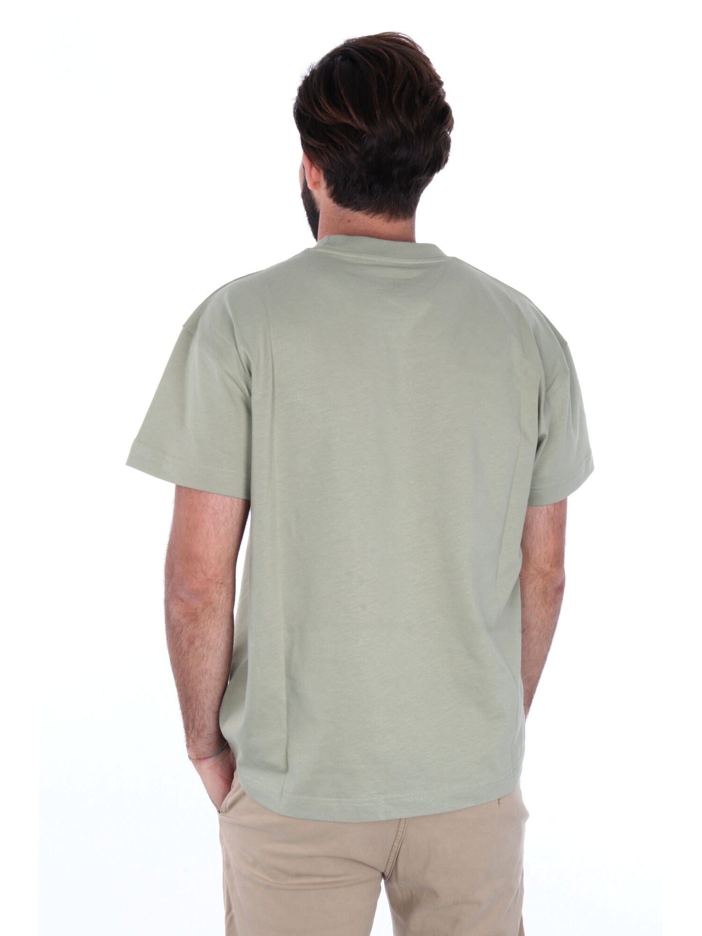 T-SHIRT CLASH REFRIGIWEAR UOMO VERDE MILITARE