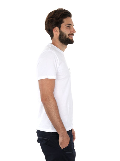 T-SHIRT CON TASCHINO YES ZEE UOMO GESSO
