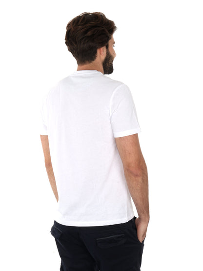 T-SHIRT CON TASCHINO YES ZEE UOMO GESSO