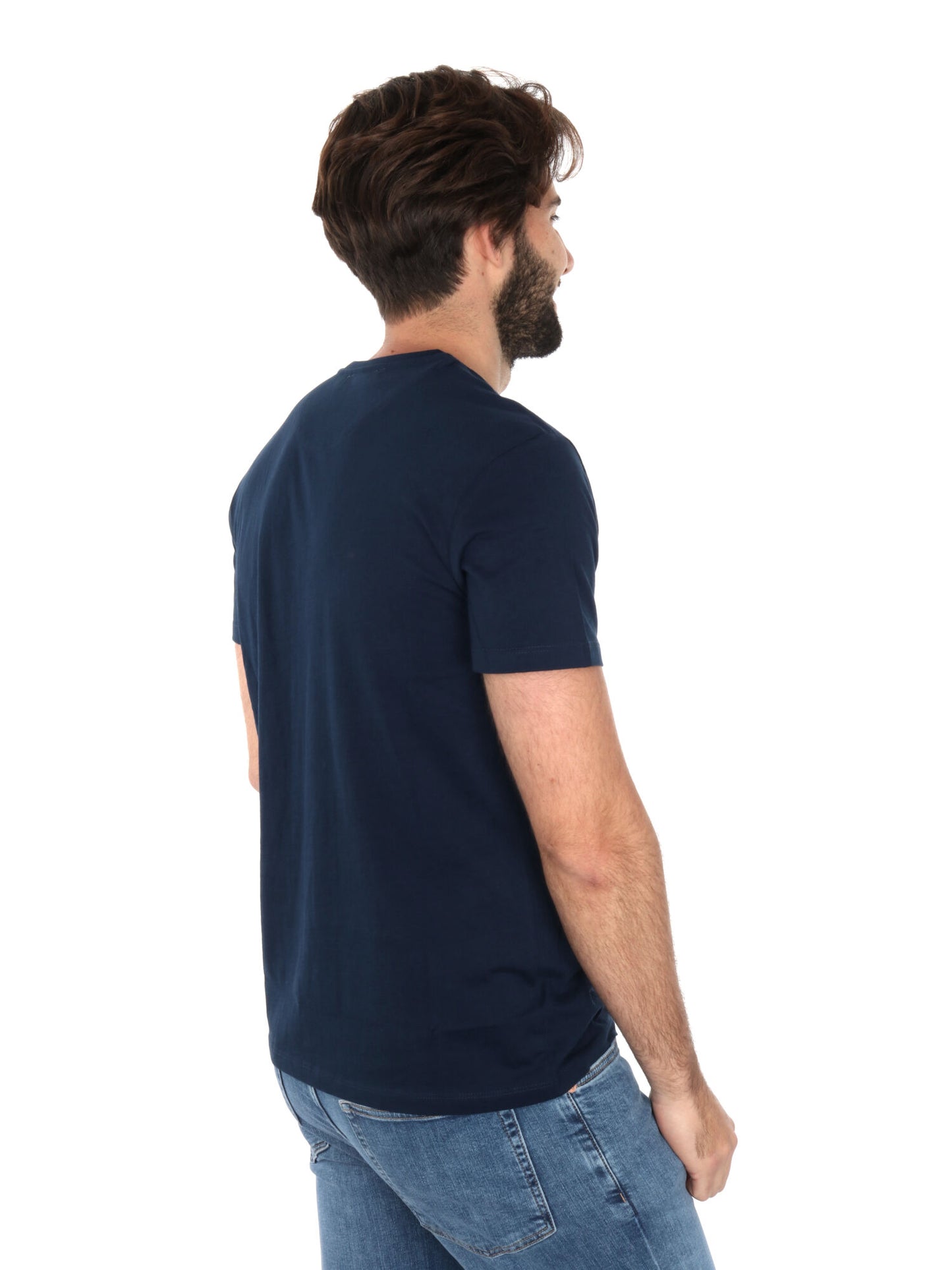 T-SHIRT CON TASCHINO YES ZEE UOMO BLU
