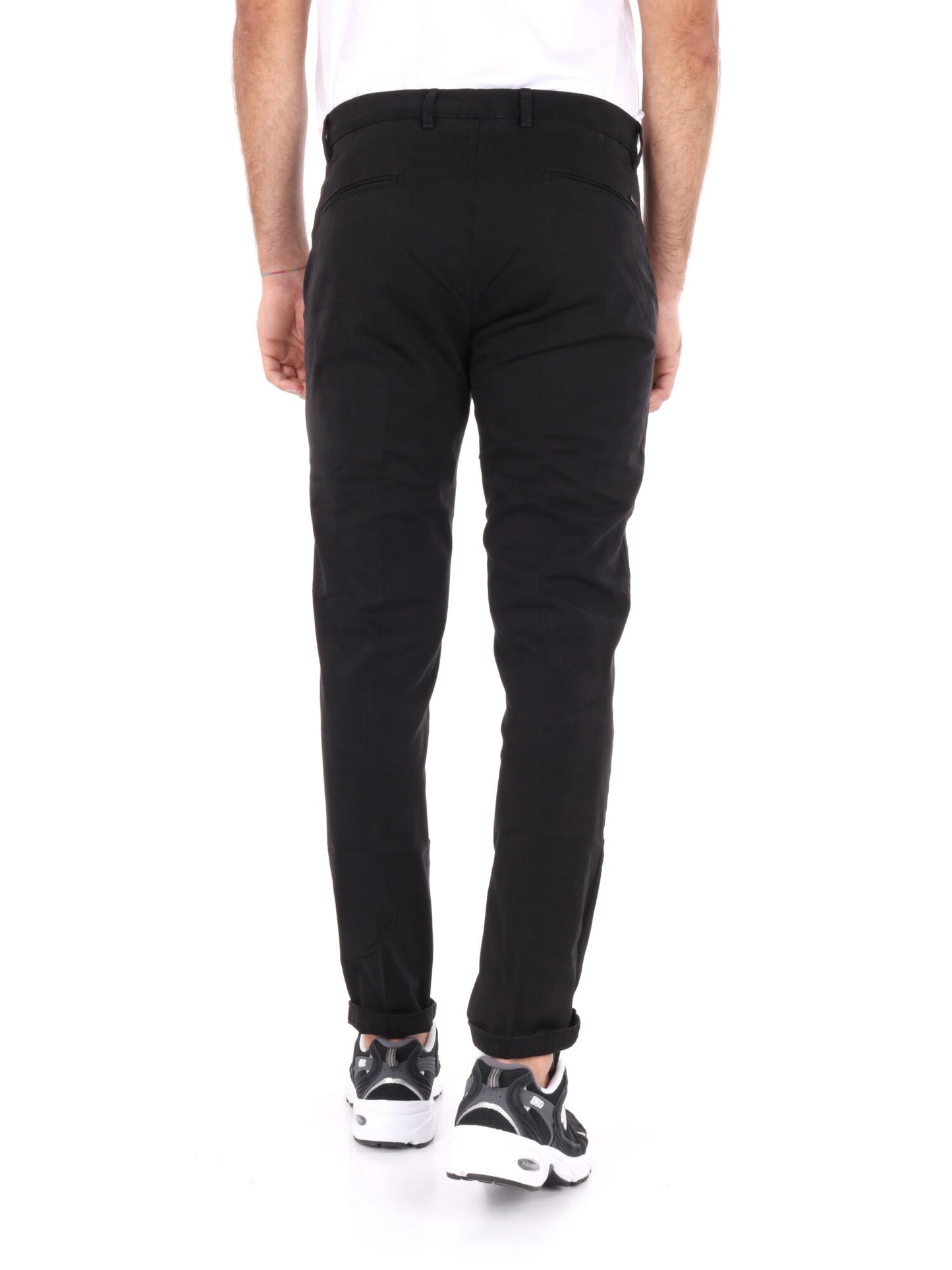 Pantalone chino Tahoma nero da uomo di Gianni Lupo