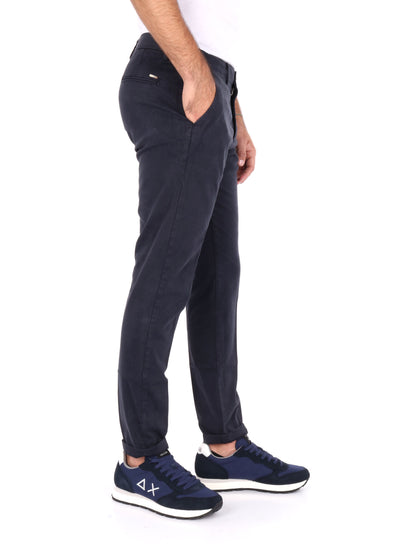 Pantaloni chino Gianni Lupo Tahoma uomo blu navy casual