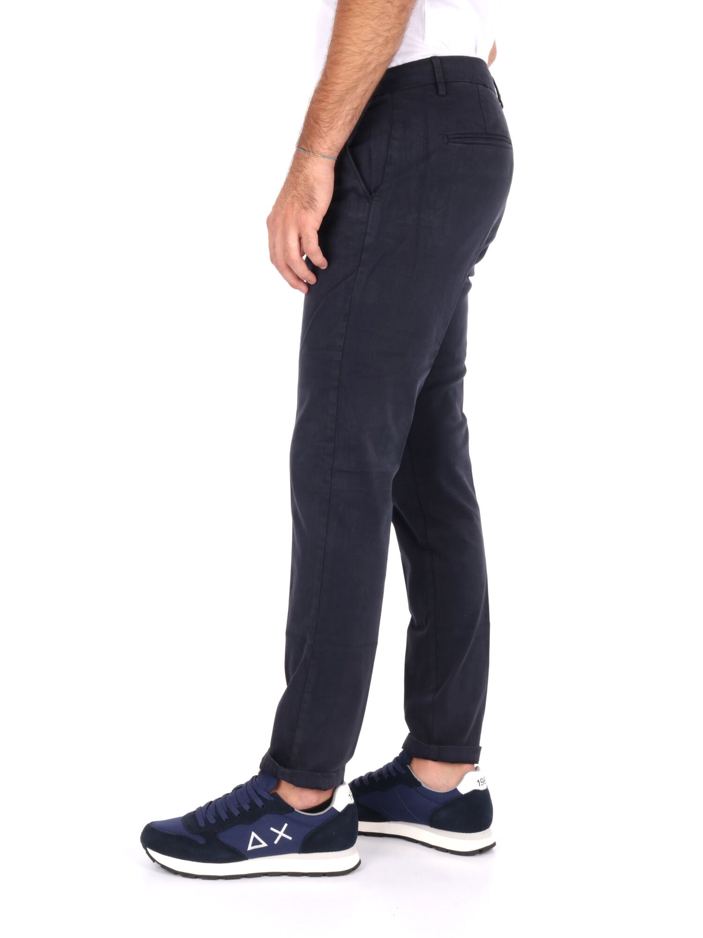 Pantaloni chino Gianni Lupo Tahoma uomo blu navy casual