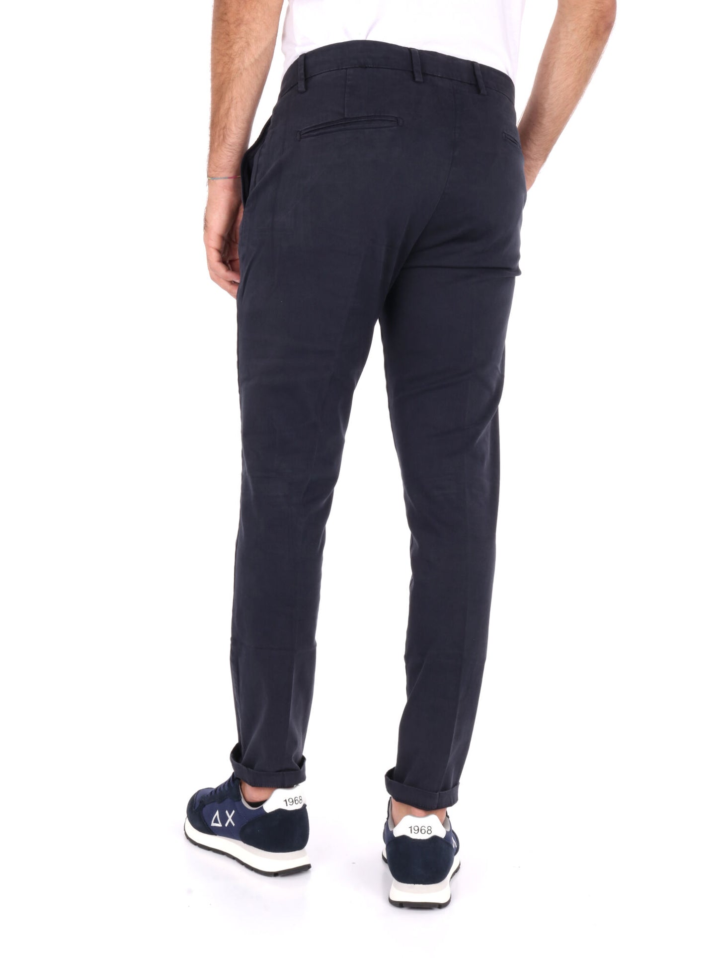 Pantaloni chino Gianni Lupo Tahoma uomo blu navy casual