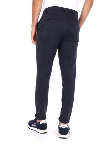 Pantaloni chino Gianni Lupo Tahoma uomo blu navy casual