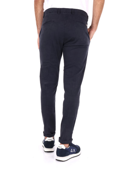 Pantaloni chino Gianni Lupo Tahoma uomo blu navy casual